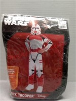 Star wars shock trooper costume, kids medium