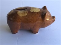 Antique Stoneware Piggy Bank