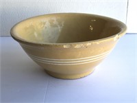 Antique Mocha Stoneware Mixing Bowl
