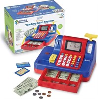LEARNING RESOURCES ELECTRONIC CASH REGISTER