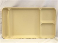 Tupperware Almond Divided Tray 1535