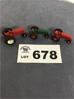 Three misc Tractors out of package