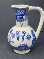 Blue and White Miniature Pitcher