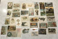 Antique Holiday Themed Postcards