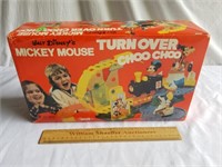 Mickey Mouse Turn Over Choo Choo Train Incomplete