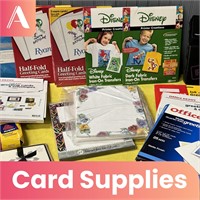 Printer and Greeting Card Supplies Lot