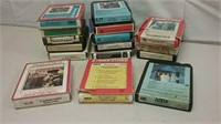 Lot Of 8-Track Tapes Incl. Country