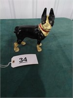 Cast Iron Dog Doorstop