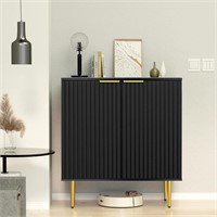 Black Storage Cabinet