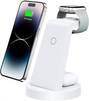 3 in 1 Charging Station for iPhone - White