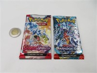 2 pack neufs de cartes Pokémon