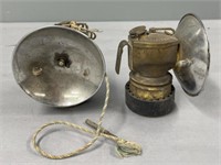 Justrite Lanterns Miner's Carbide Lamps