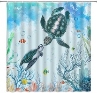 Sea Turtle Shower Curtain
