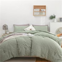 Sage Green Comforter Set Queen