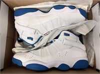NIB Nike Air Jordan 6 Rings Shoes White Marina Blu