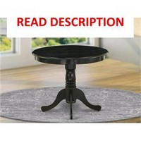 Table  Rubber Wood  36-In TOP ONLY