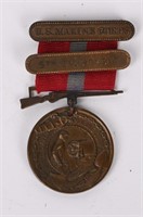 WW1 USMC 5th ENLISTMENT GOOD CONDUCT MEDAL NAMED