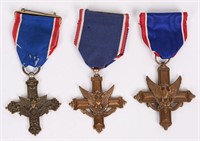 WW1 WWII DSC DISTINGUISHED SERVICE CROSS MEDAL LOT