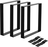 $56  16 Black Square Metal Table Legs (3PCS)