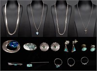 Native Navajo Sterling Silver Jewelry Collection