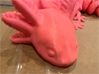 3d print axolotl pink