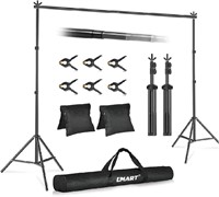 EMART Photo Backdrop Stand Kit 7x10ft Video Studio