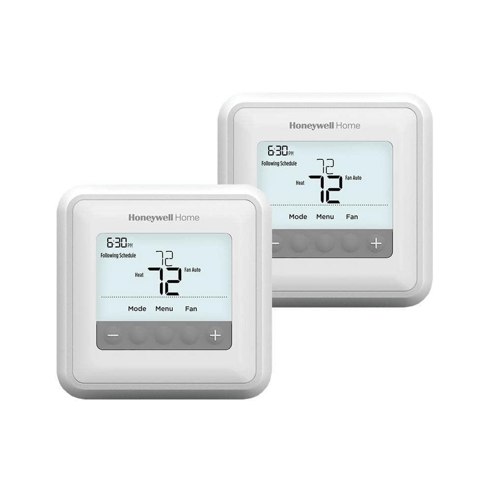2 pack Honeywell Programmable Thermostats $76