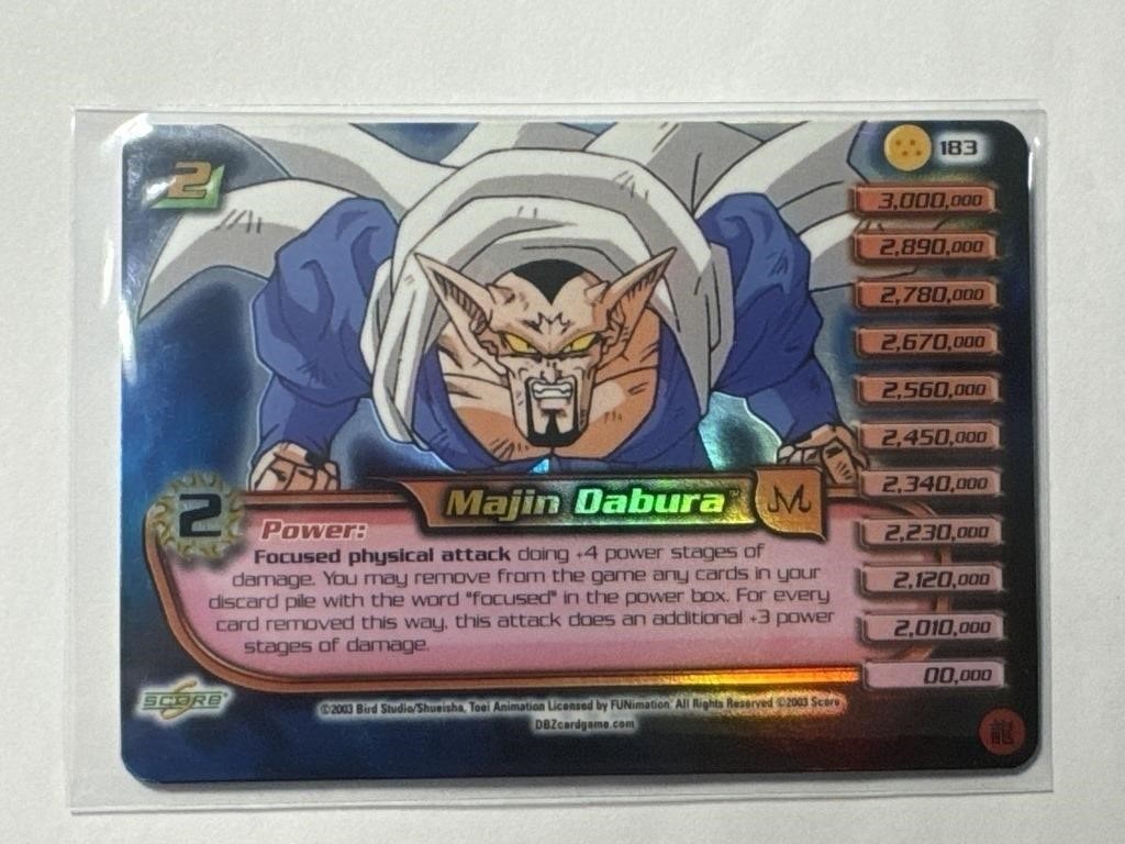 2003 Dragonballz Majin Dabura #183 Holo!