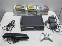XBOX 360 Console W/Accessories Powers On
