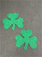 Set of 2 Mini Shamrock Popcorn Decorations