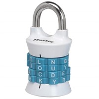 Master Lock Word Combination Lock, Set Your Own