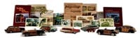 Display Case & Danbury Mint Woody Car Collection