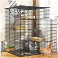 Yitahome 4 Tier 55" Cat Cage Large Enclosures With