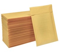 HBlife 4x8 Inches Kraft Bubble Mailers Self Seal