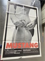 Vintage "Mustang” poster