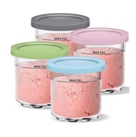 WF734  GENREEN Ninja Ice Cream Containers, 4 Pack