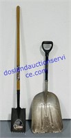 Scoop Shovel & Roofing Shovel