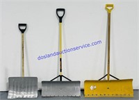 Lot of (3) Shovels