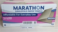 MARATHON SINGLEFOLD PAPER TOWELS UNOPENED
