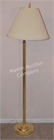 (L) Brass Floor Lamp - 63" tall
