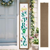 Hello Spring Porch Sign