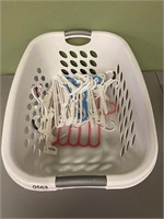 Laundry Basket & Hangers