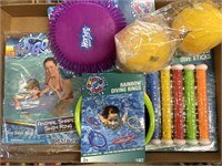 NIP Pool Toys and Spike Balls
