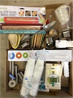 Rolling Pins, Measuring Cups, Baking Liners, Chop