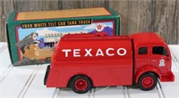 Texaco 1949 White Tilt Cab Tank Truck Bank