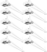 $78  Sunco 10 Pack Shop Lights LED 4ft, 4500 LM