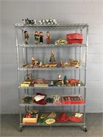 Christmas Decor Lot- Rack Not Included