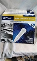 Whale Twist Deck Shower