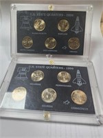 State Quarters 1999 and 2000