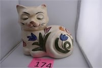 1960s California Sleepy Cat Cookie Jar